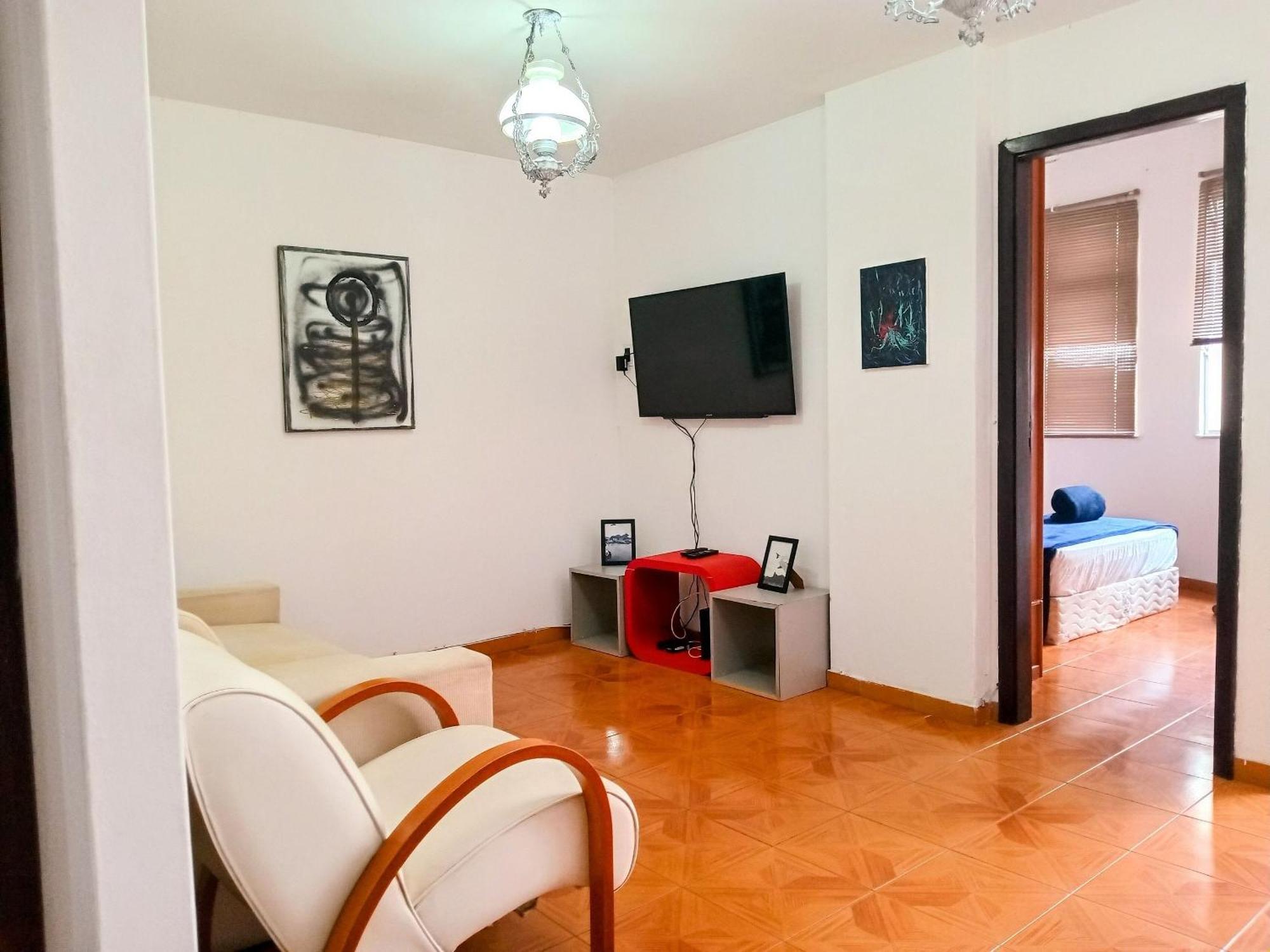 Apartamento Lar Copacabana - 4 Hospedes, E Aconchego *